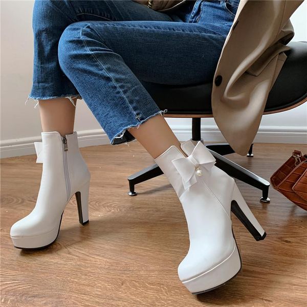 boots ymechic 2021 fashion bow white bride wedding shoes spike super high heel women black platform ankle for winter
boots ymechic 2021 fashion bow white bride wedding shoes spike super high heel women black platform ankle for winter