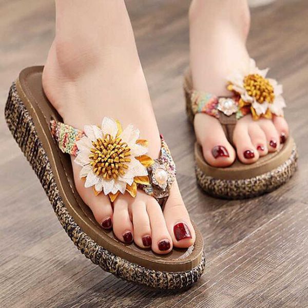 fashion girls flowers flip flops slope with a thick crust lovely vacation leisure beach sandals slipper summer sh16 210625, Black
fashion girls flowers flip flops slope with a thick crust lovely vacation leisure beach sandals slipper summer sh16 210625, Black
