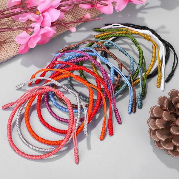 link, chain meetvii bohemian woven rope bracelets for women string adjustable lucky knot bracelet 12 constellation jewelry, Black
link, chain meetvii bohemian woven rope bracelets for women string adjustable lucky knot bracelet 12 constellation jewelry, Black