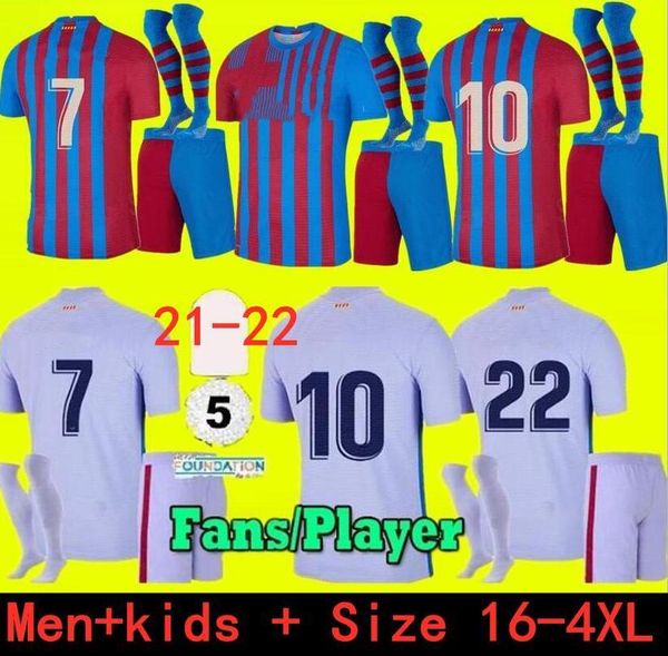 2122 camisetas de football messi kun aguero barcelona soccer jerseys barca fc 21 22 ansu fati 2021 2022 griezmann f.de jong dest pedri kit s, Black
2122 camisetas de football messi kun aguero barcelona soccer jerseys barca fc 21 22 ansu fati 2021 2022 griezmann f.de jong dest pedri kit s, Black