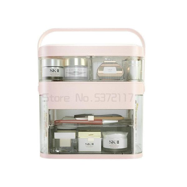 storage boxes & bins makeup organizer with mirror led light large capacity jewelry rack cosmetic skincare lipstick box
storage boxes & bins makeup organizer with mirror led light large capacity jewelry rack cosmetic skincare lipstick box