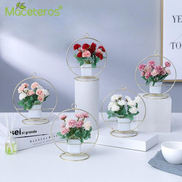 vases nordic round creative iron frame nursery ceramic flower pot living room study deskgarden art deco seedling growth box
vases nordic round creative iron frame nursery ceramic flower pot living room study deskgarden art deco seedling growth box