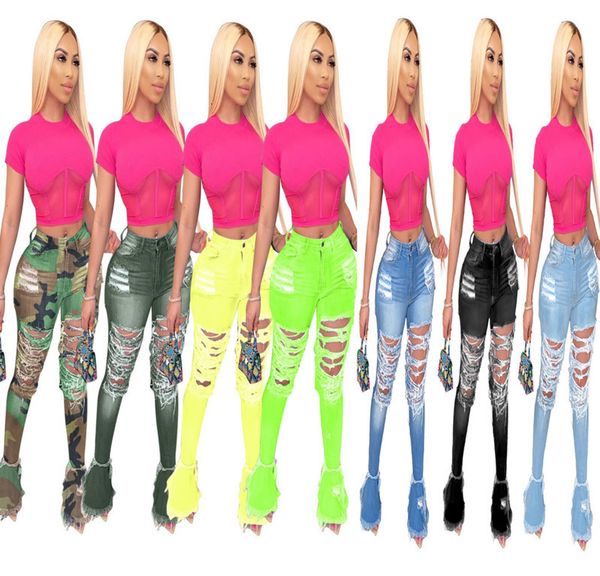 women's jeans hole denim bell bottomed pants stretch slim calf length high waisted ladies fashion trousers 821 2ky2, Blue
women's jeans hole denim bell bottomed pants stretch slim calf length high waisted ladies fashion trousers 821 2ky2, Blue