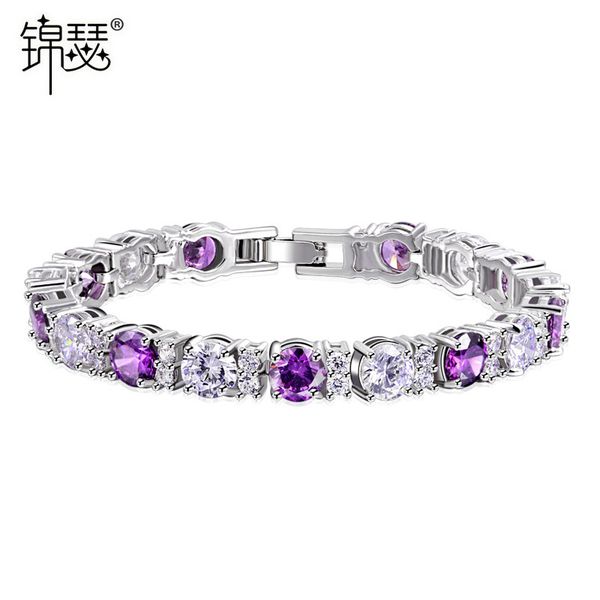 bangles bracelet jinse elegant aaa zircon women's korean style romantic couple gift, Black
bangles bracelet jinse elegant aaa zircon women's korean style romantic couple gift, Black