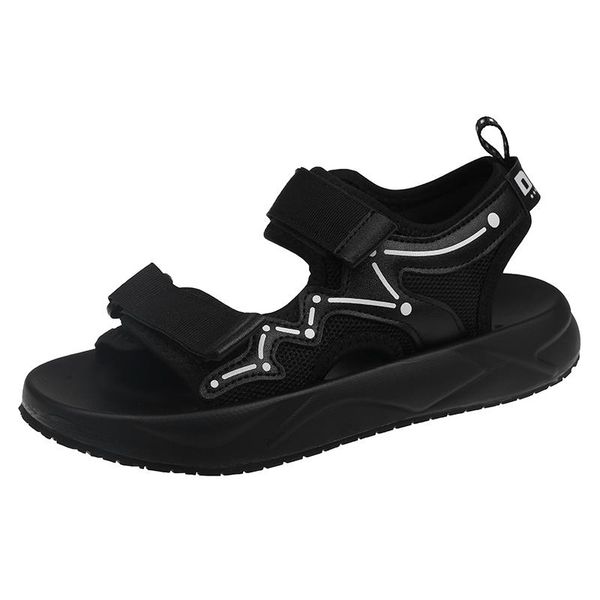 sandals open-toe women's fashion simple and trendy all-match casual wear trifle-soled 2021, Black
sandals open-toe women's fashion simple and trendy all-match casual wear trifle-soled 2021, Black