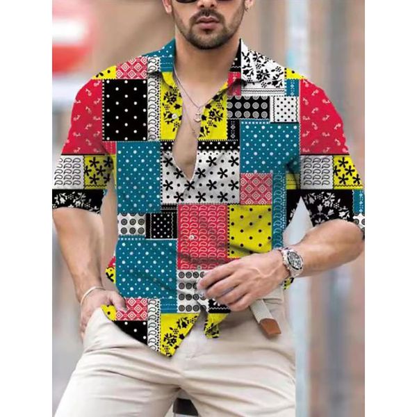 stripe geometry patterns dress shirts 3d all over printed hawaiian casual button up full sleeve office summer beach streetwear men clothing, White;black
stripe geometry patterns dress shirts 3d all over printed hawaiian casual button up full sleeve office summer beach streetwear men clothing, White;black