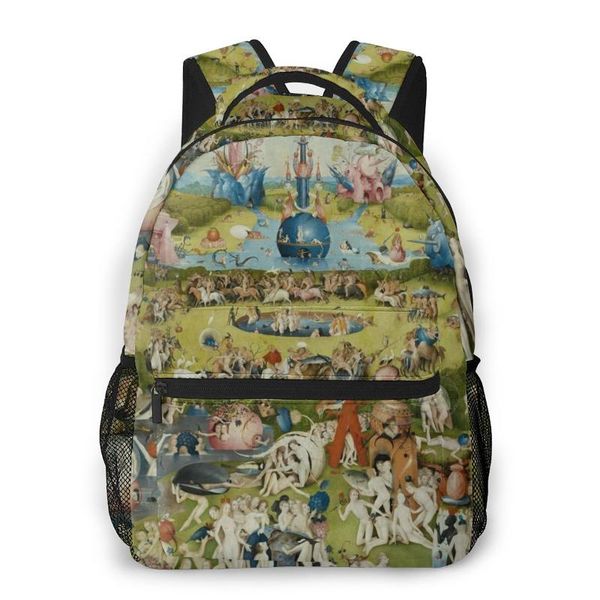backpack the garden of earthly delights school bags casual for teenager girls shoulder bag travel
backpack the garden of earthly delights school bags casual for teenager girls shoulder bag travel