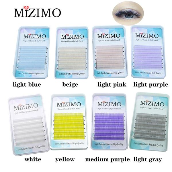 light color, pink, blue, beige, purple, white, gray natural, soft, extended, single color false eyelash makeup tool eyelashes 
light color, pink, blue, beige, purple, white, gray natural, soft, extended, single color false eyelash makeup tool eyelashes