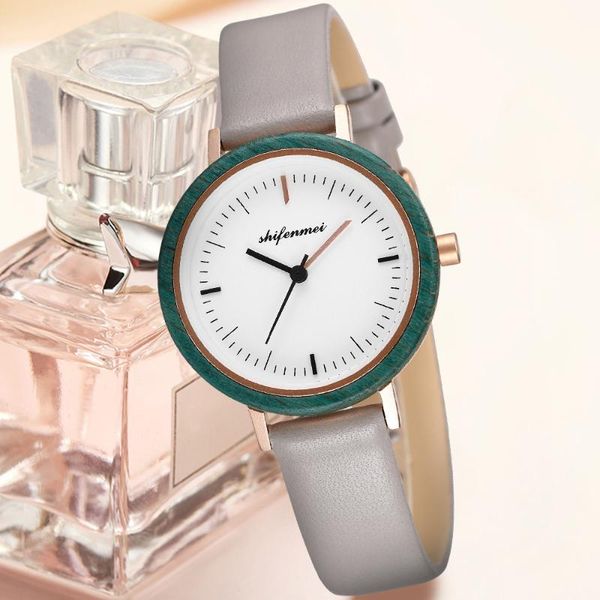 wristwatches shifenmei wooden watches woman quartz women watch waterproof fashion ladies bracelet wristwatch relogio feminino, Slivery;brown
wristwatches shifenmei wooden watches woman quartz women watch waterproof fashion ladies bracelet wristwatch relogio feminino, Slivery;brown