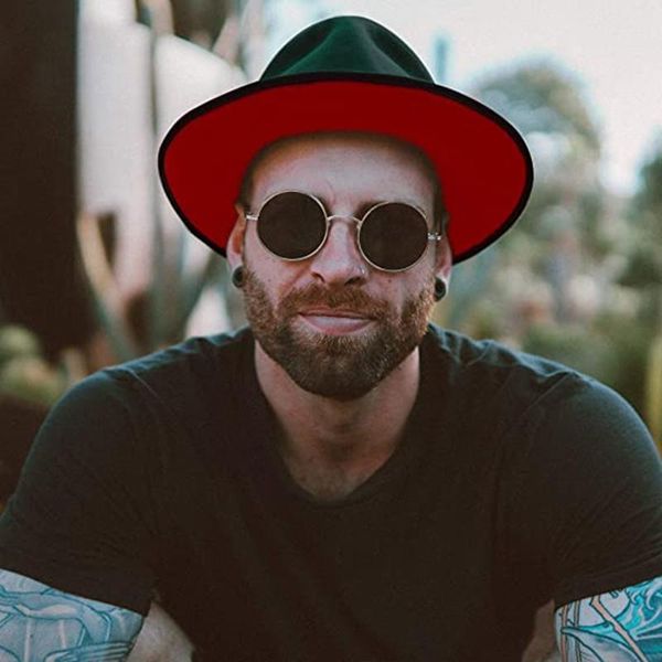 women dark green/red fedoras men fashion jazz hat belt buckle woolen blend cap spring outdoor casual wholesale wide brim hats, Blue;gray
women dark green/red fedoras men fashion jazz hat belt buckle woolen blend cap spring outdoor casual wholesale wide brim hats, Blue;gray