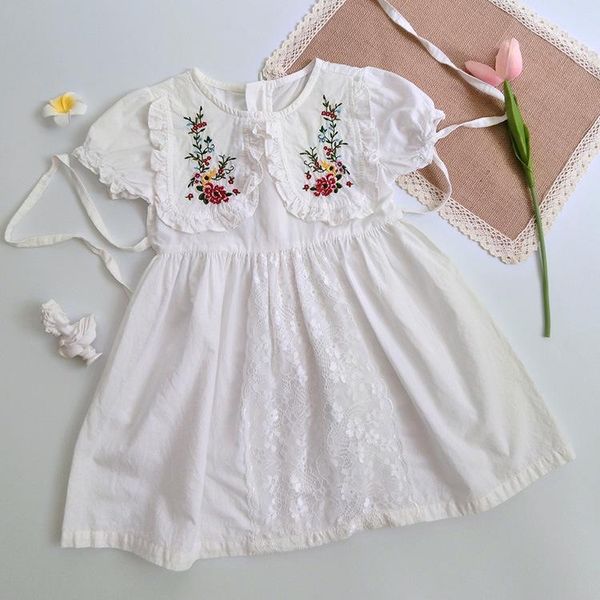girl's dresses ins toddler girl dress embroidery kids lace princess clothings, Red;yellow
girl's dresses ins toddler girl dress embroidery kids lace princess clothings, Red;yellow
