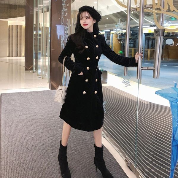 women's jackets winter down jacket long fashion parkas korean warm gold velvet coat outerwear oversize padded clothes slim ov 9w6a, Black;brown
women's jackets winter down jacket long fashion parkas korean warm gold velvet coat outerwear oversize padded clothes slim ov 9w6a, Black;brown
