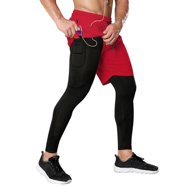 running pants men's compression tights fitness sweatpants jogging 2 in 1 men workout shorts double-deck leggings man sport, Black;blue
running pants men's compression tights fitness sweatpants jogging 2 in 1 men workout shorts double-deck leggings man sport, Black;blue