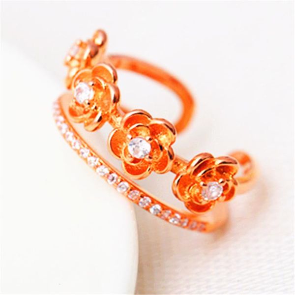 wedding rings rose gold color woman ring temperament female wild fashion inlaid zircon opening hand jewelry, Slivery;golden
wedding rings rose gold color woman ring temperament female wild fashion inlaid zircon opening hand jewelry, Slivery;golden