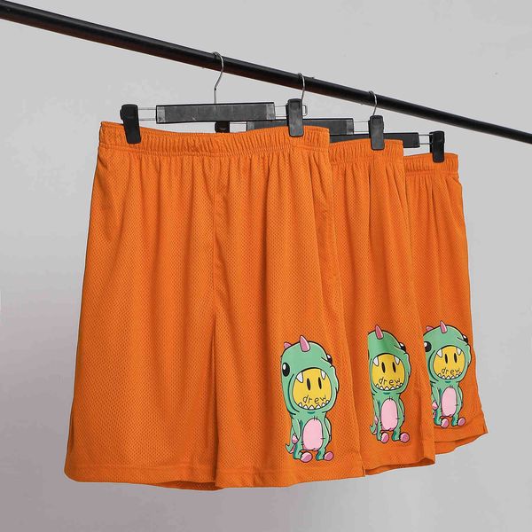 shorts fashion brand smiley face dinosaur pattern mesh drawstring casual short sleeve in spring and summer of 2021, White;black
shorts fashion brand smiley face dinosaur pattern mesh drawstring casual short sleeve in spring and summer of 2021, White;black