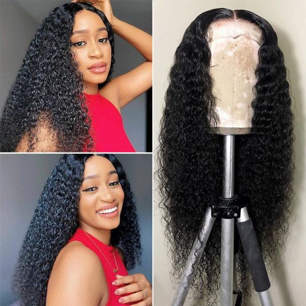lace wigs brazilian jerry curl wig front short curly human hair pre plucked 13x4 for black women, Black;brown
lace wigs brazilian jerry curl wig front short curly human hair pre plucked 13x4 for black women, Black;brown