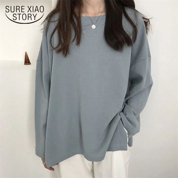 casual plus size o neck shirts women spring long sleeve blouse cotton solid loose pullover fashion clothes 11823 210421, White
casual plus size o neck shirts women spring long sleeve blouse cotton solid loose pullover fashion clothes 11823 210421, White