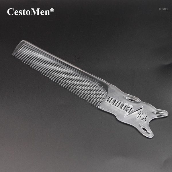 cestomen transparent crystal hairdressing comb barber hair clipper haircut profesional clear plastic cutting combs1, Silver
cestomen transparent crystal hairdressing comb barber hair clipper haircut profesional clear plastic cutting combs1, Silver