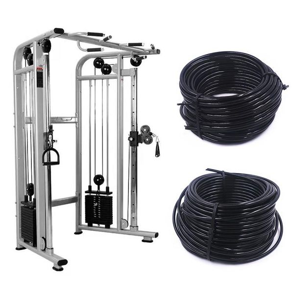 accessories 5/6 mm diameter steel wire rope fitness equipment gym universal strength training load 800 kg
accessories 5/6 mm diameter steel wire rope fitness equipment gym universal strength training load 800 kg