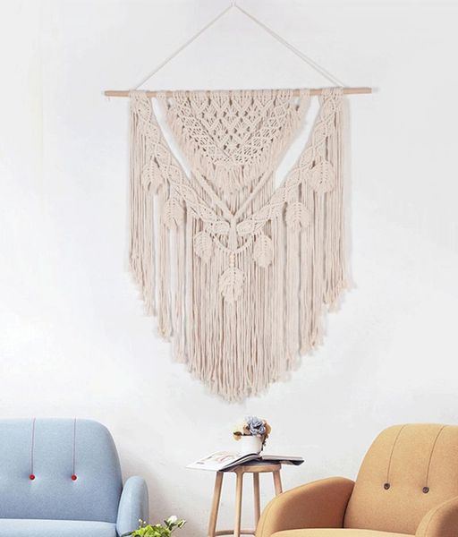 tapestries big size macrame tapestry wall hanging bohemian chic handicrafts woven modern boho living room bedroom decoration
tapestries big size macrame tapestry wall hanging bohemian chic handicrafts woven modern boho living room bedroom decoration