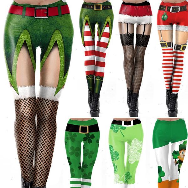 st patricks day christmas year women legging leggins 3d lace design winter clothes plus size, Black
st patricks day christmas year women legging leggins 3d lace design winter clothes plus size, Black