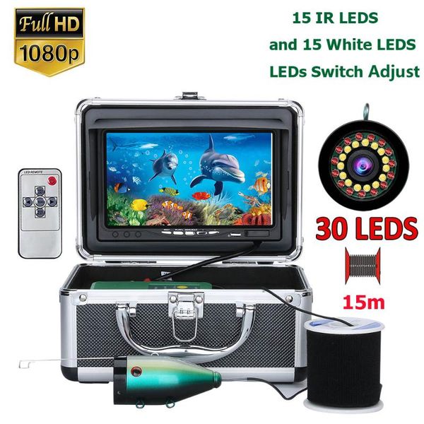 cameras 7inch fish finder underwater fishing camera 15pcs white leds+15pcs infrared lamp1080p 15m/30m for ice
cameras 7inch fish finder underwater fishing camera 15pcs white leds+15pcs infrared lamp1080p 15m/30m for ice