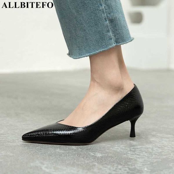 allbitefo apring genuine leather high heels office ladies shoes thin heels party women shoes women heels shoes stiletto 210611, Black
allbitefo apring genuine leather high heels office ladies shoes thin heels party women shoes women heels shoes stiletto 210611, Black