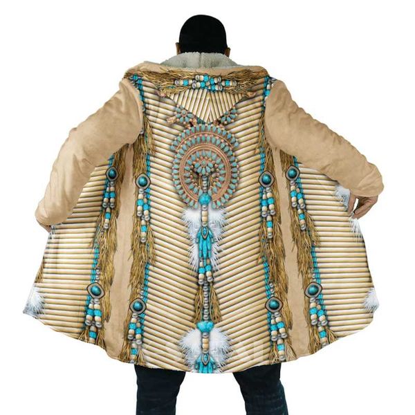 men's wool & blends native totem feather eagle skull all over 3d printed thick warm hooded cloak for men windproof fleece casual-14, Black
men's wool & blends native totem feather eagle skull all over 3d printed thick warm hooded cloak for men windproof fleece casual-14, Black
