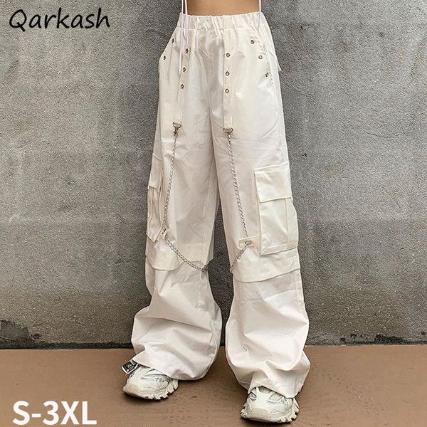 women's pants & capris women oversize chain design cargo cool hip hop streetwear college couple baggy fashion trousers harajuku, Black;white
women's pants & capris women oversize chain design cargo cool hip hop streetwear college couple baggy fashion trousers harajuku, Black;white