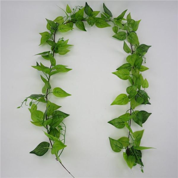 1pcs 190cm artificial ivy leaf plants green garland vine fake foliage home decoration wedding party decorative flowers & wreaths
1pcs 190cm artificial ivy leaf plants green garland vine fake foliage home decoration wedding party decorative flowers & wreaths