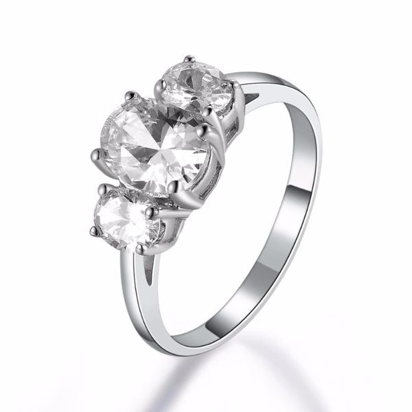 cluster rings three oval stones brand jewelry ring 14k 2.41ct classic fancy solid white gold diamond for women wedding, Golden;silver
cluster rings three oval stones brand jewelry ring 14k 2.41ct classic fancy solid white gold diamond for women wedding, Golden;silver