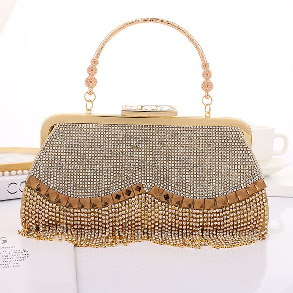 fashion evening bag diansheng tassel hand-held dinner straddle temperament geometric banquet handbag diamond women
fashion evening bag diansheng tassel hand-held dinner straddle temperament geometric banquet handbag diamond women