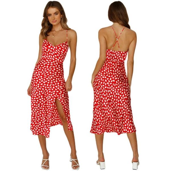 casual dresses leopard print holiday dress women backless spaghetti strap sleeveless split summer v-neck beach female robe, Black;gray
casual dresses leopard print holiday dress women backless spaghetti strap sleeveless split summer v-neck beach female robe, Black;gray