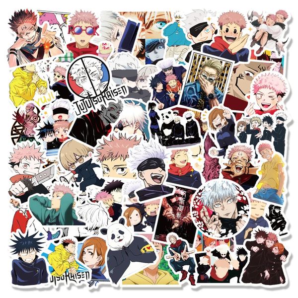 10/30/50/100pcs jujutsu kaisen anime graffiti stickers for lapskateboard bike helmet luggage motorcycle waterproof decal toy car
10/30/50/100pcs jujutsu kaisen anime graffiti stickers for lapskateboard bike helmet luggage motorcycle waterproof decal toy car