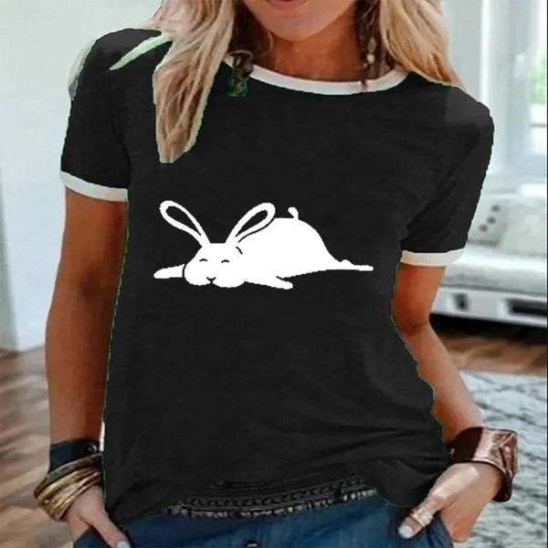 women's t-shirt 40# print t shirt casual loose splicing round neck short sleeve harajuku plus size summer daily tshirts, White
women's t-shirt 40# print t shirt casual loose splicing round neck short sleeve harajuku plus size summer daily tshirts, White