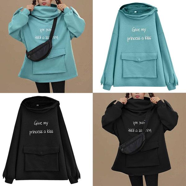 kawaii loose fashion pullover hoodies hooded lovely frog letters printed women sweatshirt oversize cute harajuku clothing women's & sw, Black
kawaii loose fashion pullover hoodies hooded lovely frog letters printed women sweatshirt oversize cute harajuku clothing women's & sw, Black