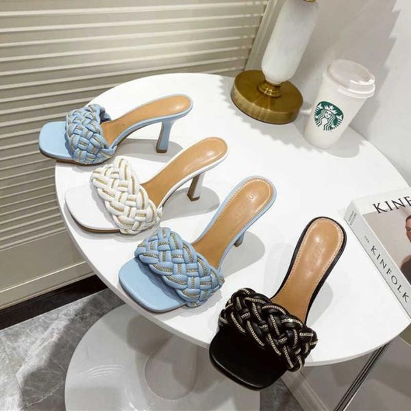 dress shoes 2021 women summer slides weave open toe casual heel slipper leisure sandals female beach, Black
dress shoes 2021 women summer slides weave open toe casual heel slipper leisure sandals female beach, Black