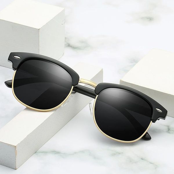 vintage square sunglasses men women polarized sun glasses for male female half frame rivet mirror big brand oculos, White;black
vintage square sunglasses men women polarized sun glasses for male female half frame rivet mirror big brand oculos, White;black