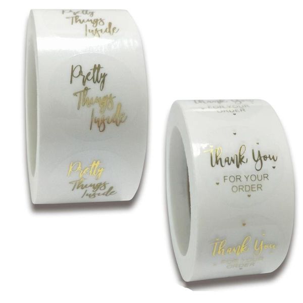 500pcs transparent gold stamp thank you for your order stickers pretty things inside business seal label tag scrapbook decor gift wrap
500pcs transparent gold stamp thank you for your order stickers pretty things inside business seal label tag scrapbook decor gift wrap