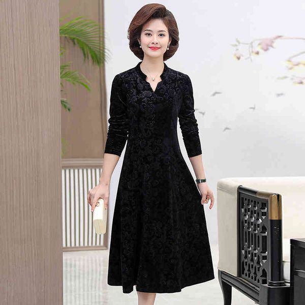 dress plus size 6xl middle age casual female long sleeve 2021 elegant spring v neck party, Black;gray
dress plus size 6xl middle age casual female long sleeve 2021 elegant spring v neck party, Black;gray