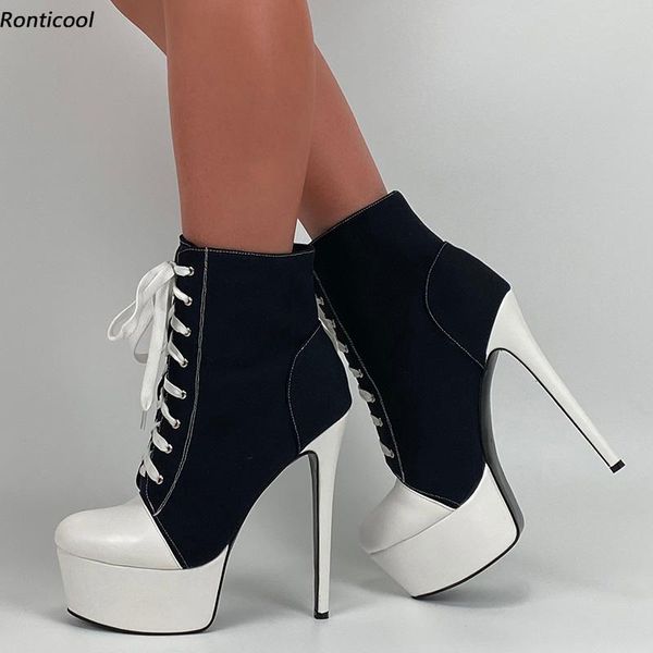 boots ronticool handmade women platform ankle denim stiletto heel round toe black red blue casual shoes plus us size 5-20
boots ronticool handmade women platform ankle denim stiletto heel round toe black red blue casual shoes plus us size 5-20