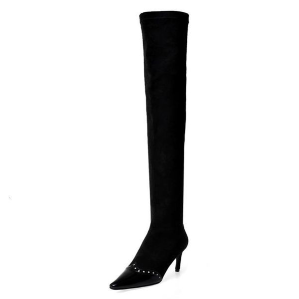 boots meotina winter thigh high women genuine leather thin heel over the knee slim stretch shoes lady fall 33-431 6bn0, Black
boots meotina winter thigh high women genuine leather thin heel over the knee slim stretch shoes lady fall 33-431 6bn0, Black