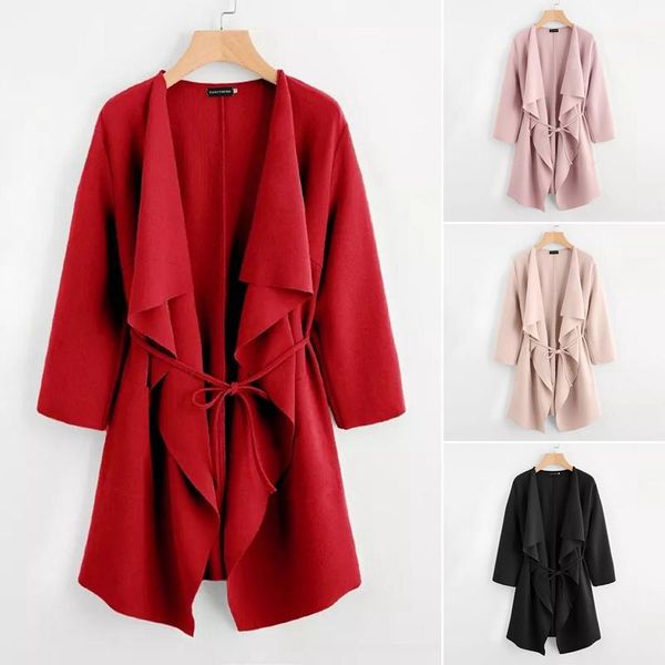 women's trench coats 2021 spring and autumn woman windbreaker fashion mid-length jacket casual coat elegant office lady outwear female, Tan;black
women's trench coats 2021 spring and autumn woman windbreaker fashion mid-length jacket casual coat elegant office lady outwear female, Tan;black