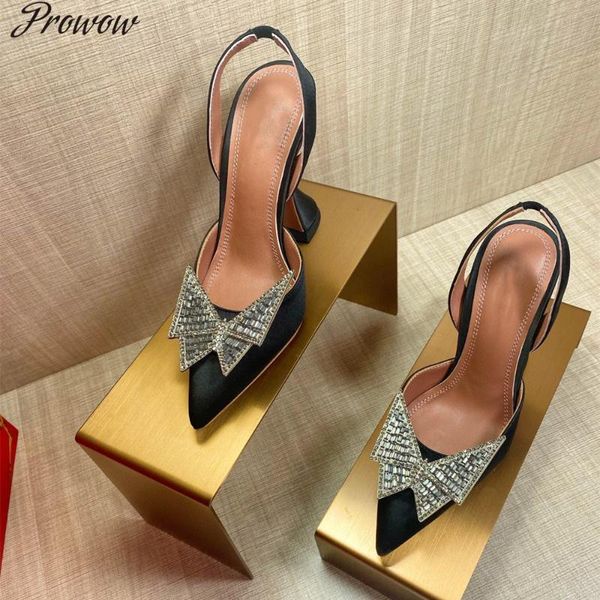 dress shoes prowow 2021 summer women's high heels crystal butterfly fashionable 34-41, Black
dress shoes prowow 2021 summer women's high heels crystal butterfly fashionable 34-41, Black