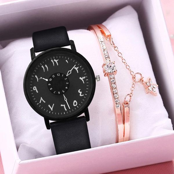wristwatches 2021 montre femme women arabic numbers wrist watch luxury leather quartz watches bracelet set relogio feminino, Slivery;brown
wristwatches 2021 montre femme women arabic numbers wrist watch luxury leather quartz watches bracelet set relogio feminino, Slivery;brown