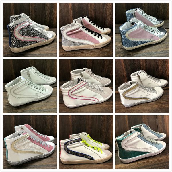 golden slide high sneakers designer women shoes luxury trainers sequin italy classic white do-old dirty casual shoe, Black
golden slide high sneakers designer women shoes luxury trainers sequin italy classic white do-old dirty casual shoe, Black