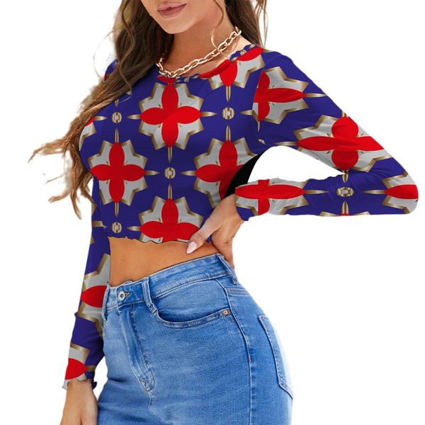 women's t-shirt fashion long-sleeved ladies casual tight-fitting color matching wholesale clothing, White
women's t-shirt fashion long-sleeved ladies casual tight-fitting color matching wholesale clothing, White