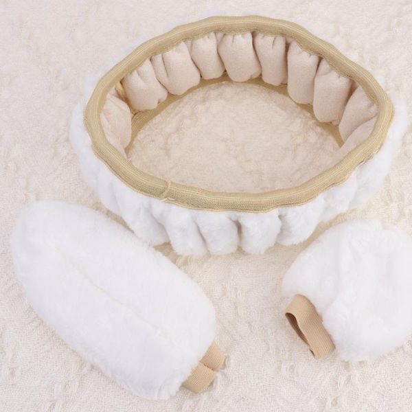 steering wheel covers car winter insulated cover plush auto handle sleeve protector set (white 3pcs)
steering wheel covers car winter insulated cover plush auto handle sleeve protector set (white 3pcs)