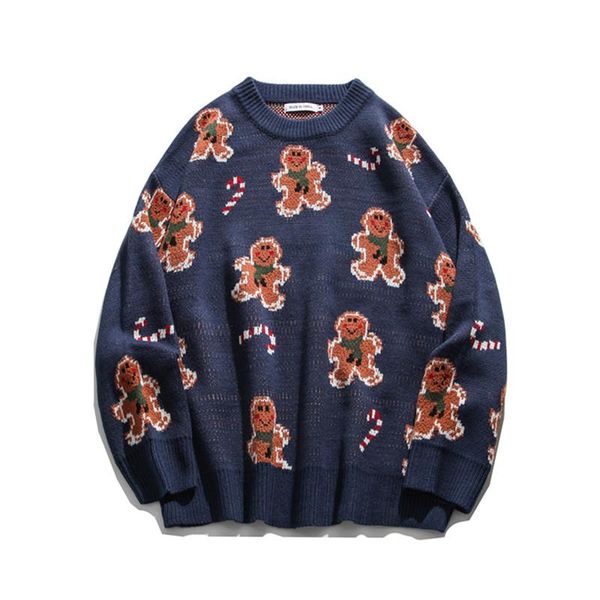 men's sweaters vintage sweater men pullover fashion o-neck cartoon embroidery clothes spring autumn causal loose knitted pullovers, White;black
men's sweaters vintage sweater men pullover fashion o-neck cartoon embroidery clothes spring autumn causal loose knitted pullovers, White;black