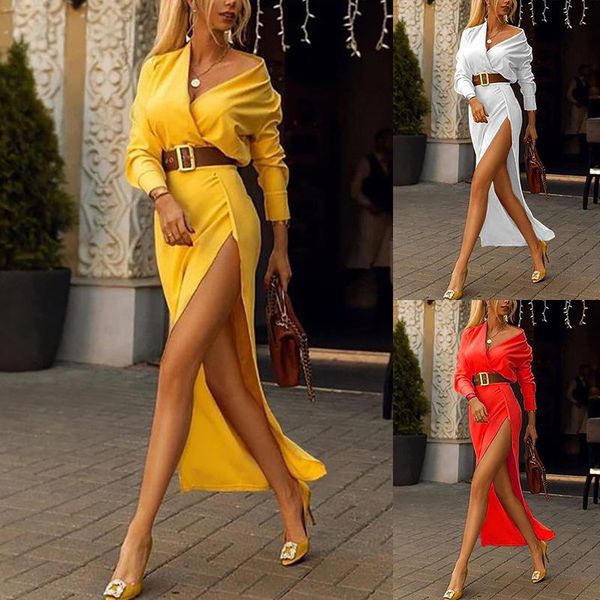 swimsuit cover up beach dress dresses robe summer fall 2021 neck long sleeve close high waist split women acetate pareo women's swimwea, White;black
swimsuit cover up beach dress dresses robe summer fall 2021 neck long sleeve close high waist split women acetate pareo women's swimwea, White;black
